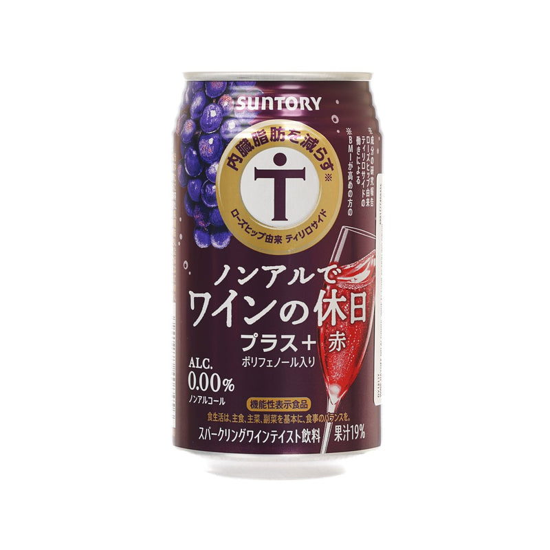 SUNTORY Wine Dayoff No Alcohol Wine Flavor Sparkling Drink [Can]  (350mL)