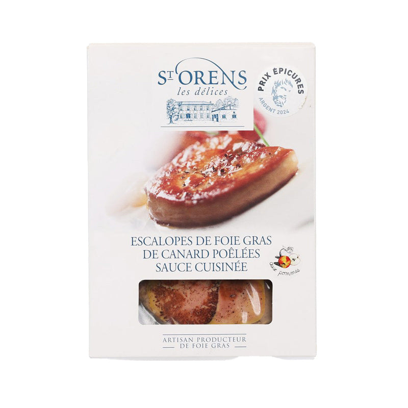 SAINT-ORENS French Chilled Pan Fried Duck Foie Gras Escalopes with Apple [Pre-Cooked]