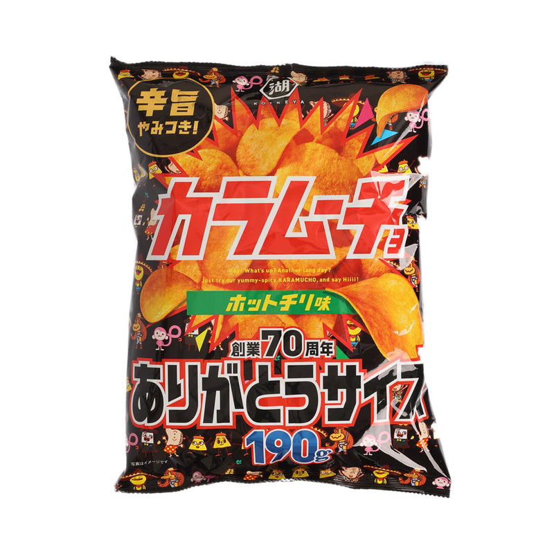 KOIKEYA Big Pack Karamucho Potato Chips  (190g)