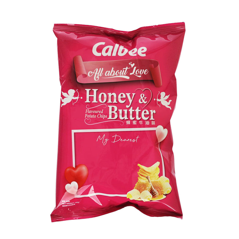 CALBEE Honey & Butter Flavoured Potato Chips  (68g)