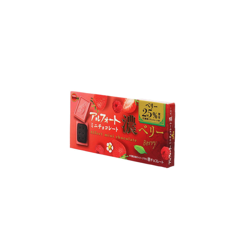 BOURBON Alfort Mini Chocolate Biscuit - Berry Flavor  (60g)