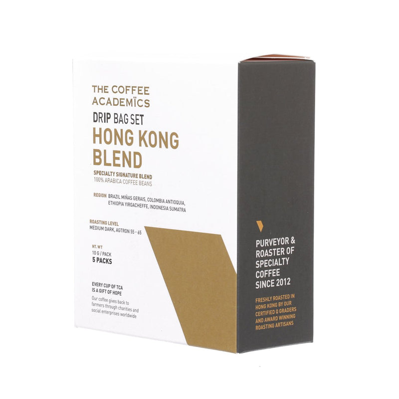 THE COFFEE ACADEMICS Drip Bag Set Hong Kong Blend Coffee  (5 x 10g)