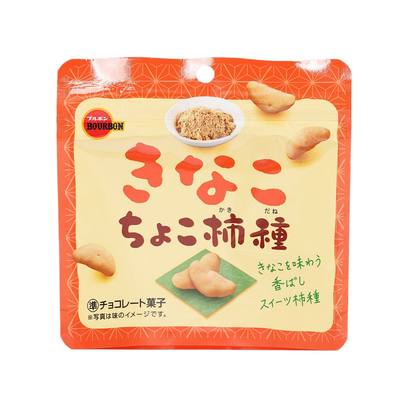 BOURBON Kinako Chocolate Kaki No Tame Rice Cracker  (35g)