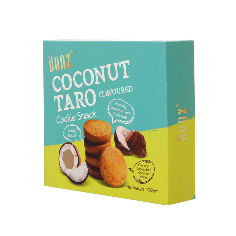 BONZ Coconut Taro Flavoured Cookie  (100g)