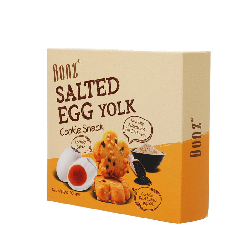 BONZ Salted Egg Yolk Flavoured Cookie  (100g)