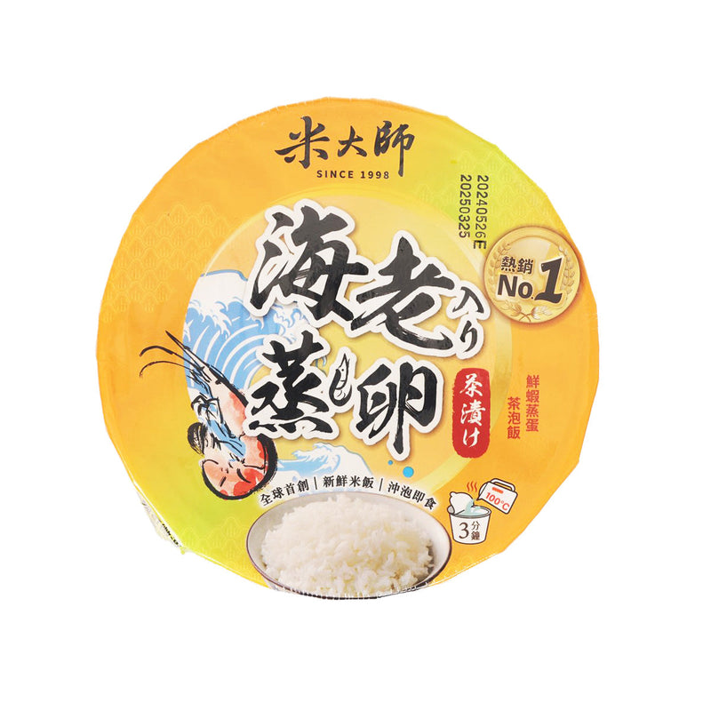 MASTER MI Instant Soup Rice - Shrimp Steamed Egg Chazuke  (169g)