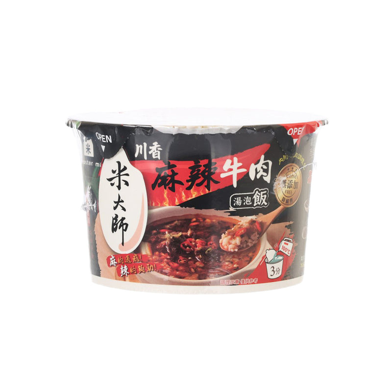 MASTER MI Instant Soup Rice - Spicy Beef  (167g)