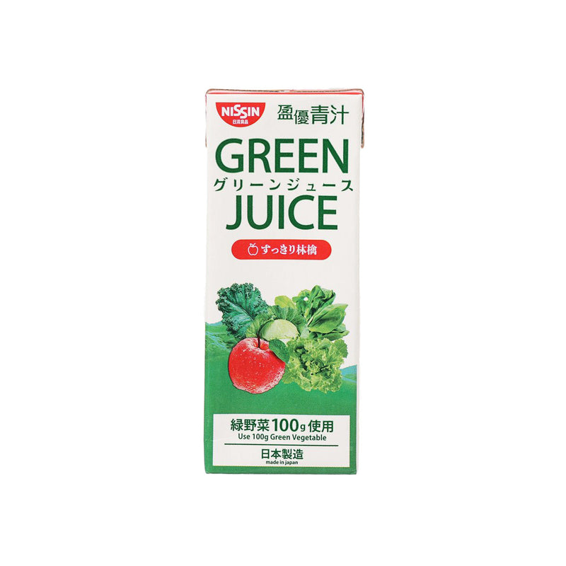 NISSIN Green Juice - Apple  (200mL)