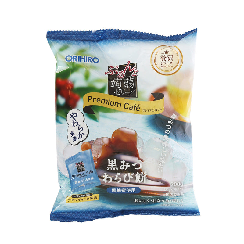 ORIHIRO Premium Café Konnyaku Jelly - Kuromitsu Warabi Mochi  (200g)