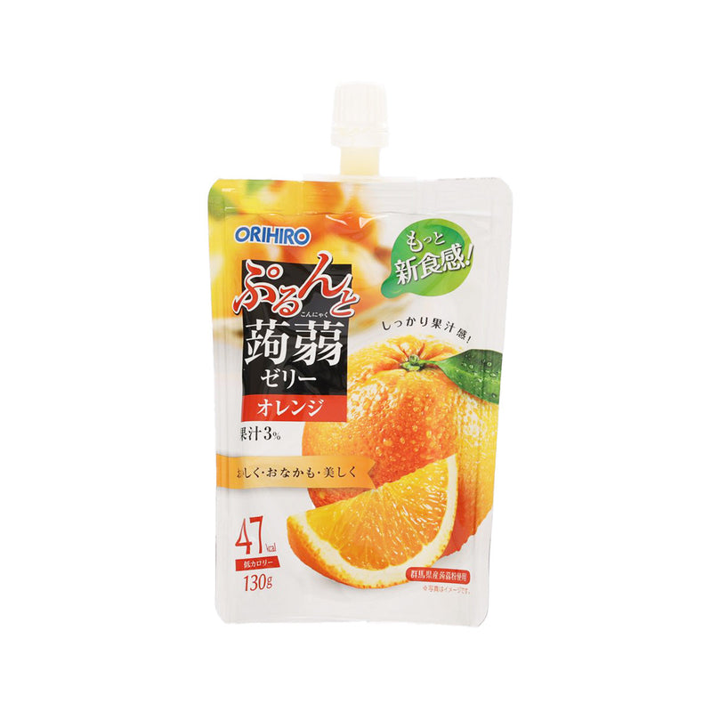 ORIHIRO Konjac Jelly Drink - Orange  (130g)