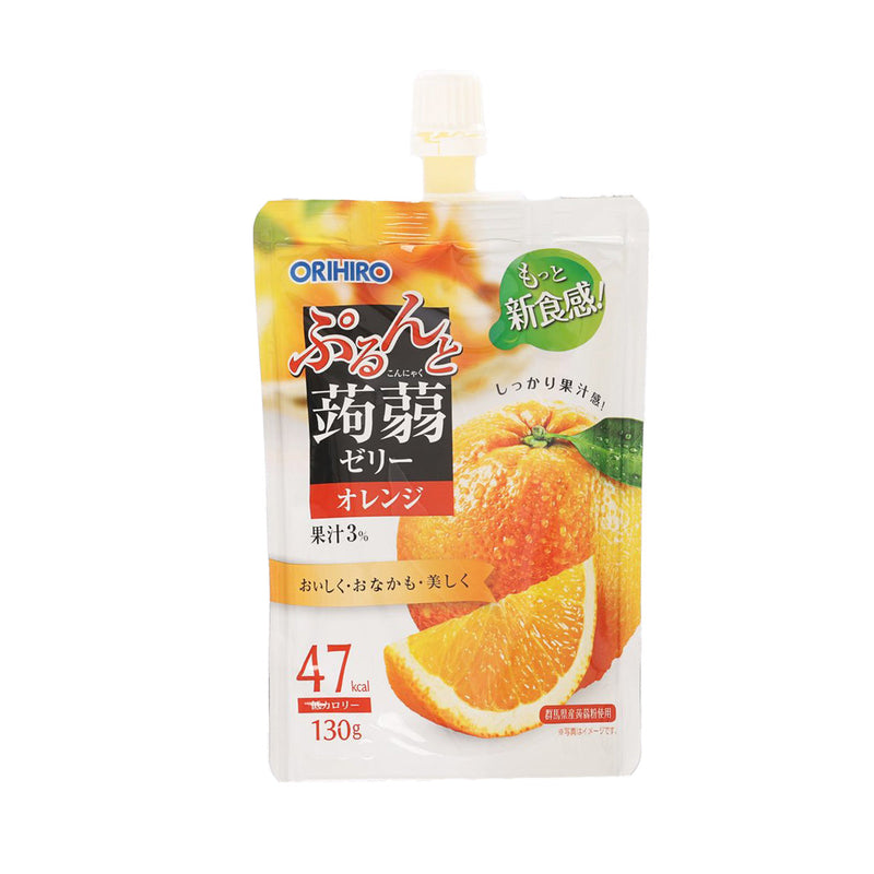 ORIHIRO Konjac Jelly Drink - Orange  (130g)