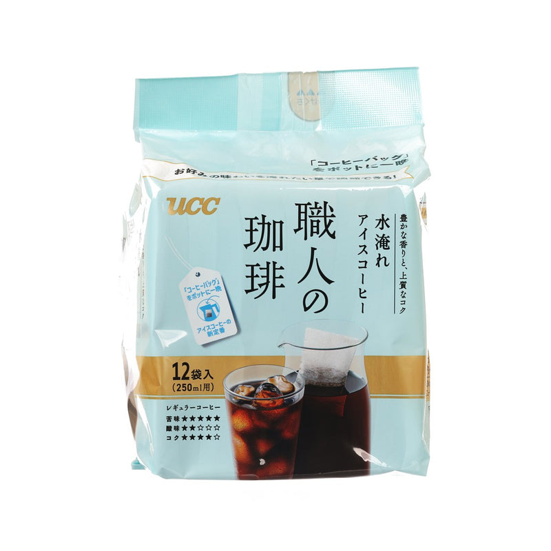 UCC Shokunino Coffee - Cold Brew Coffee Bag  (12 x 12g)