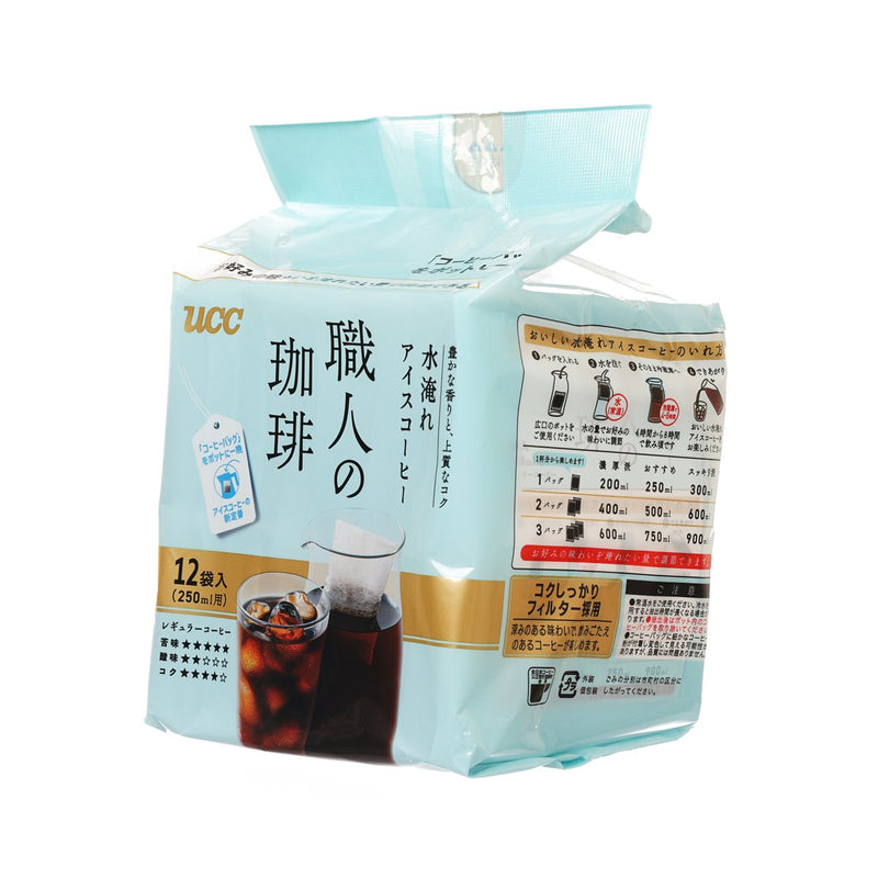 UCC Shokunino Coffee - Cold Brew Coffee Bag  (12 x 12g)