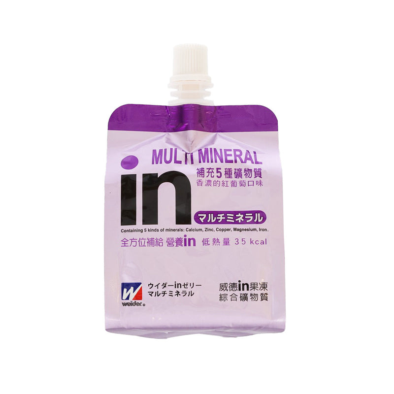 WEIDER In Jelly - Multi Minerals Jelly Drink Red Grape Flavour  (180g)