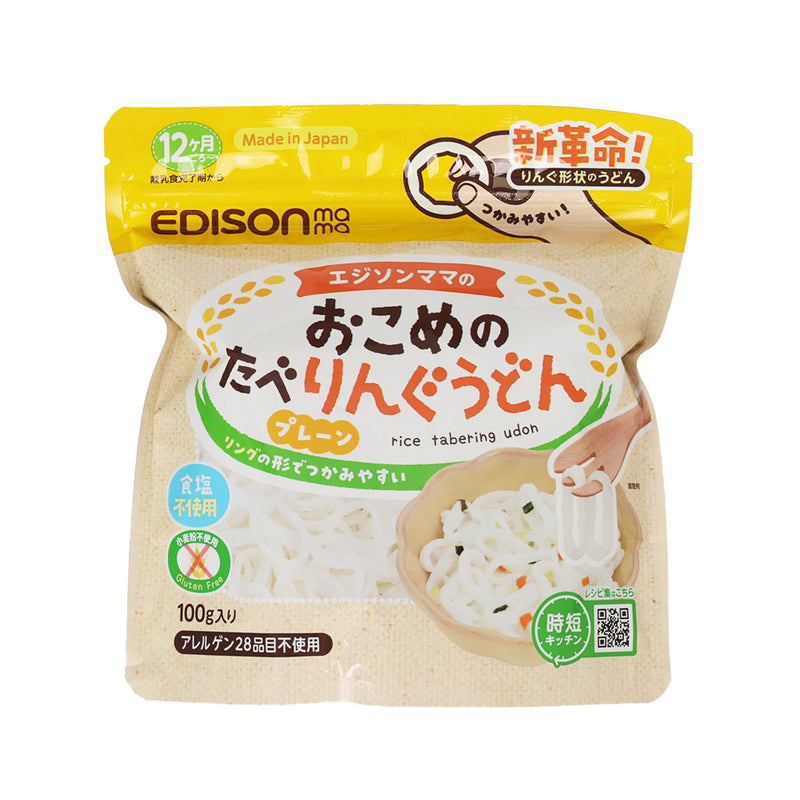 EDISON MAMA Rice Tabering Udon  (100g)