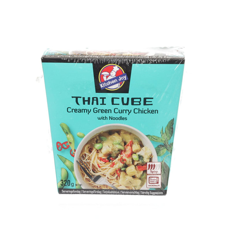 KITCHEN JOY Creamy Green Curry Chicken with Noodles  (320g)