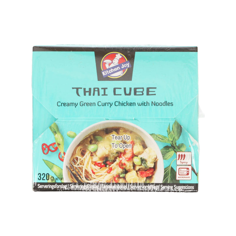 KITCHEN JOY Creamy Green Curry Chicken with Noodles  (320g)
