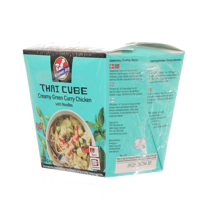 KITCHEN JOY Creamy Green Curry Chicken with Noodles  (320g)