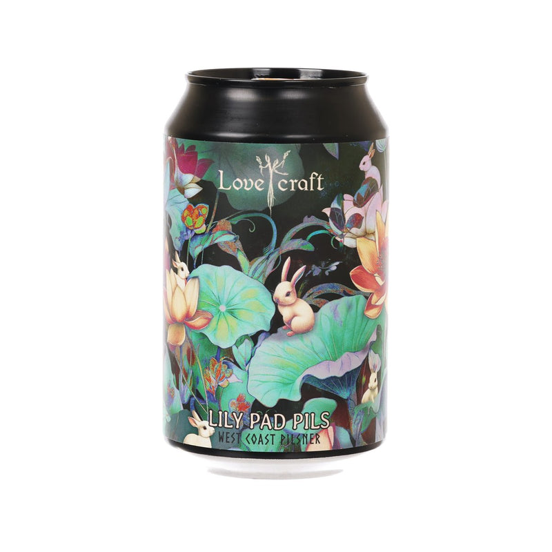H.K. LOVECRAFT Lily Pad Pils West Coast Pilsner (Alc. 5%) [Can]  (330mL)