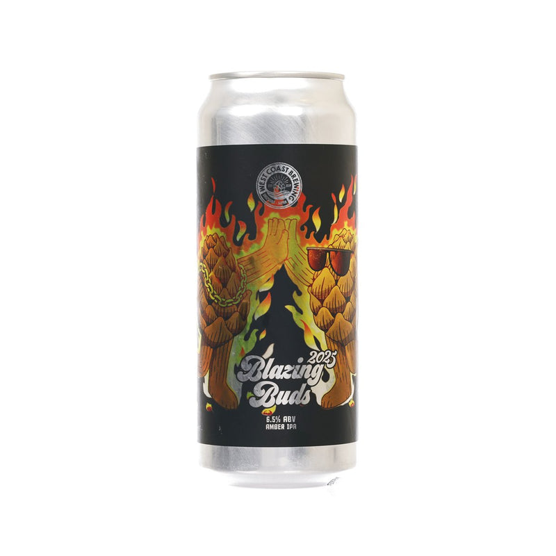 WEST COAST BREWING Blazing Buds 2025 Amber IPA (Alc. 6.5%) [Can]  (510mL)