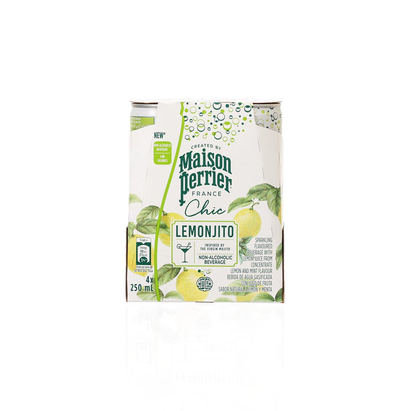 MAISON PERRIER Lemonjito Non-Alcoholic Beverage [4 Can]  (4 x 250mL)