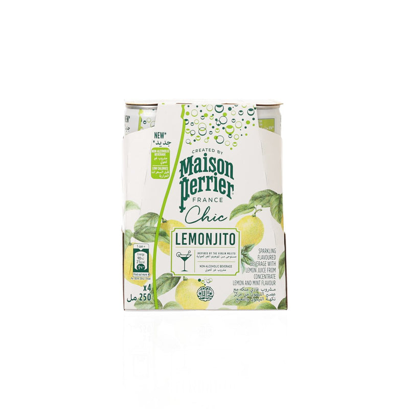 MAISON PERRIER Lemonjito Non-Alcoholic Beverage [4 Can]  (4 x 250mL)