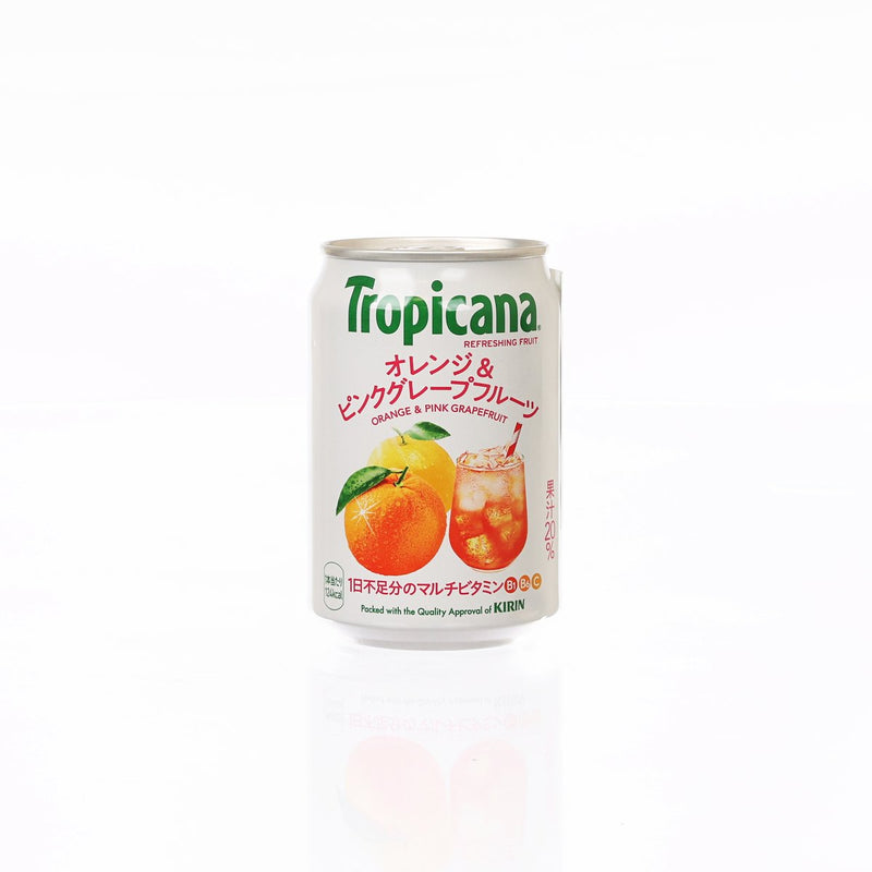 TROPICANA Orange & Pink Grapefruit Juice [Can]  (280g)