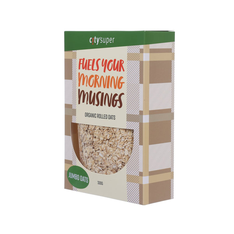CITYSUPER Organic Rolled Oats  (330g)