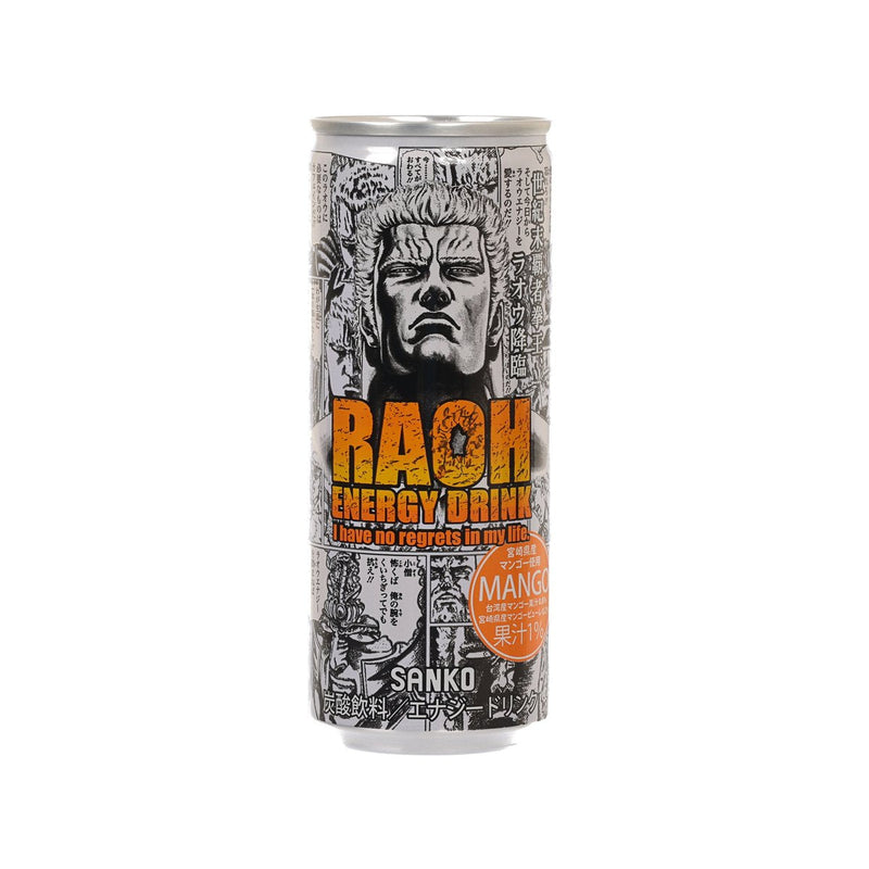 SANKO Raoh Energy Drink - Mango [Can]  (250mL)
