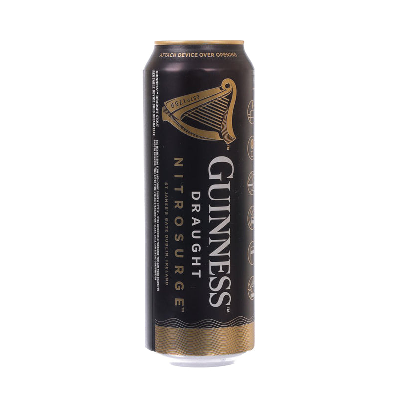GUINNESS NitroSurge Draught Stout Beer (Alc 4.2%) [Can] (558mL) – city ...