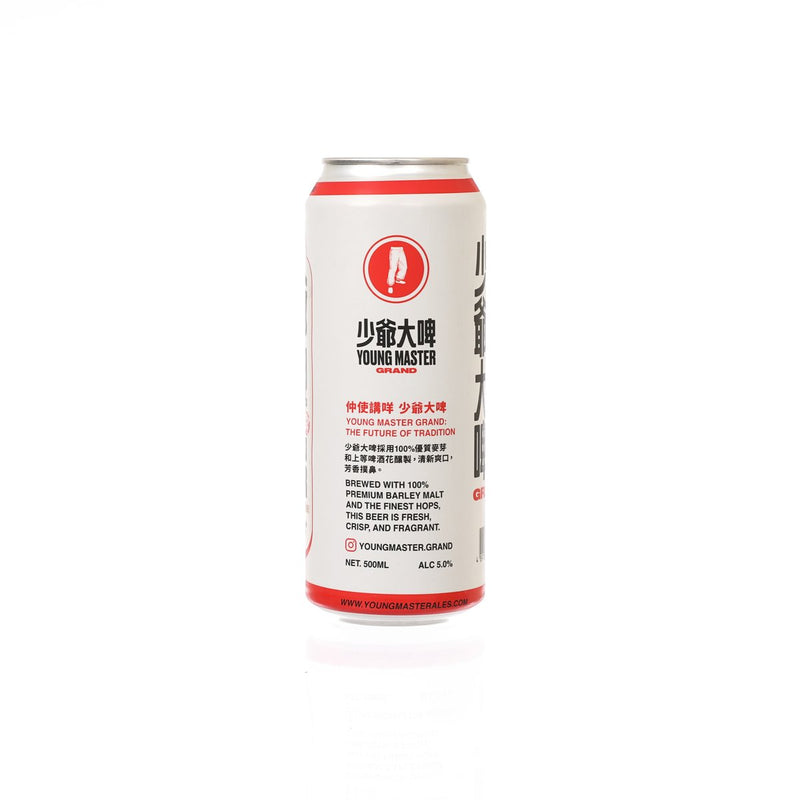 YOUNG MASTER Grand Lager (Alc. 5%) [Can]  (500mL)