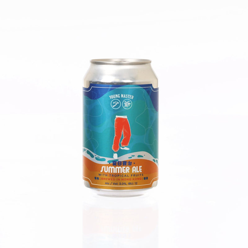 YOUNG MASTER Summer Ale with Tropical Fruits (Alc. 3%) [Can]  (330mL)