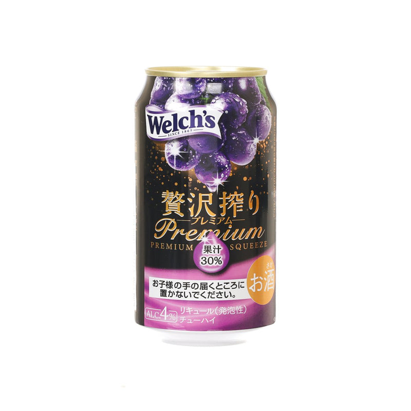 ASAHI Premium Squeeze Grape Alcoholic Drink (Alc. 4%) [Can] (350mL)