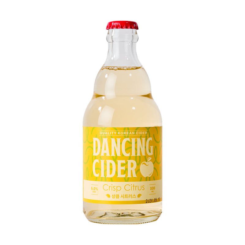 DANCING CIDER Crisp Citrus Cider (Alc. 5%) [Bottle] (330mL)