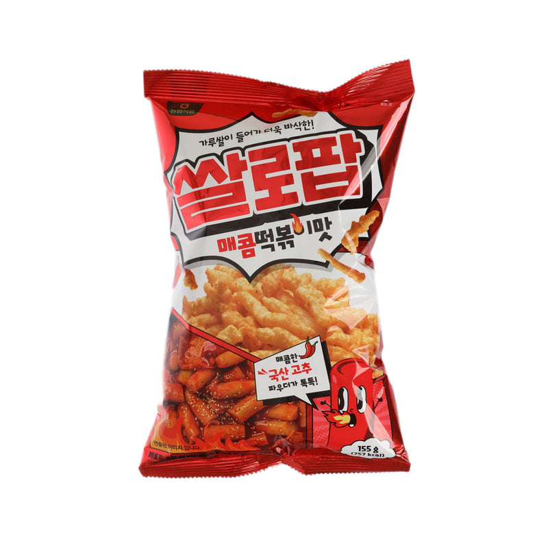 NONGHYUP Spicy Tteokbokki Flavored Rice Snack  (155g)