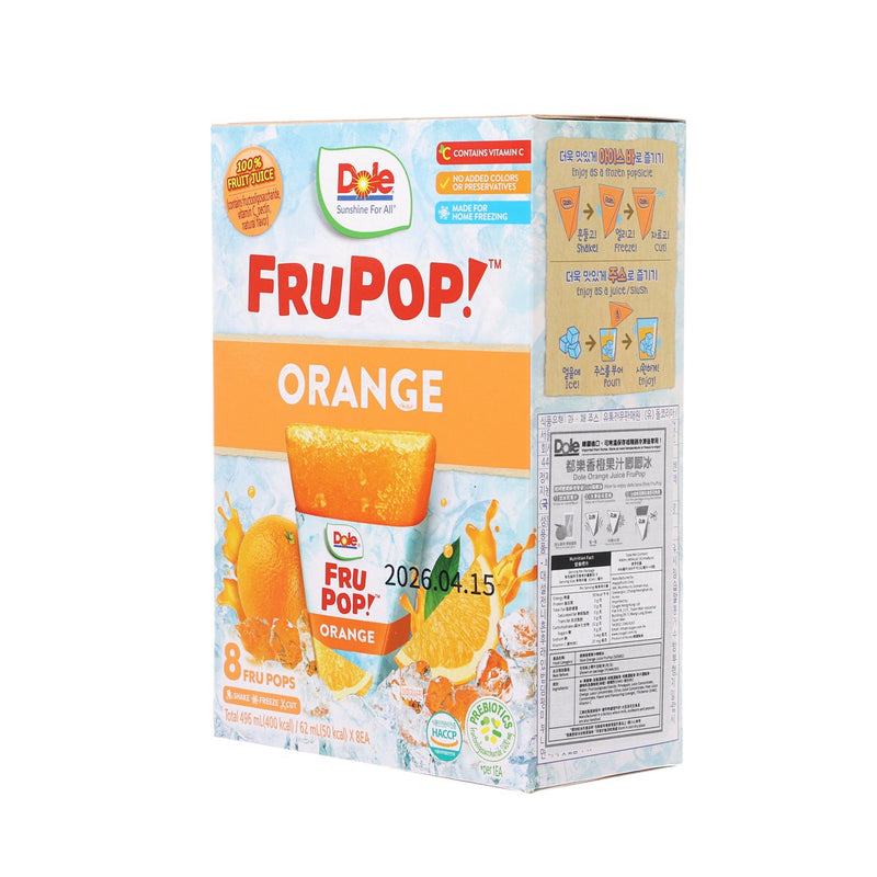 DOLE Orange Juice FruPop  (496mL)