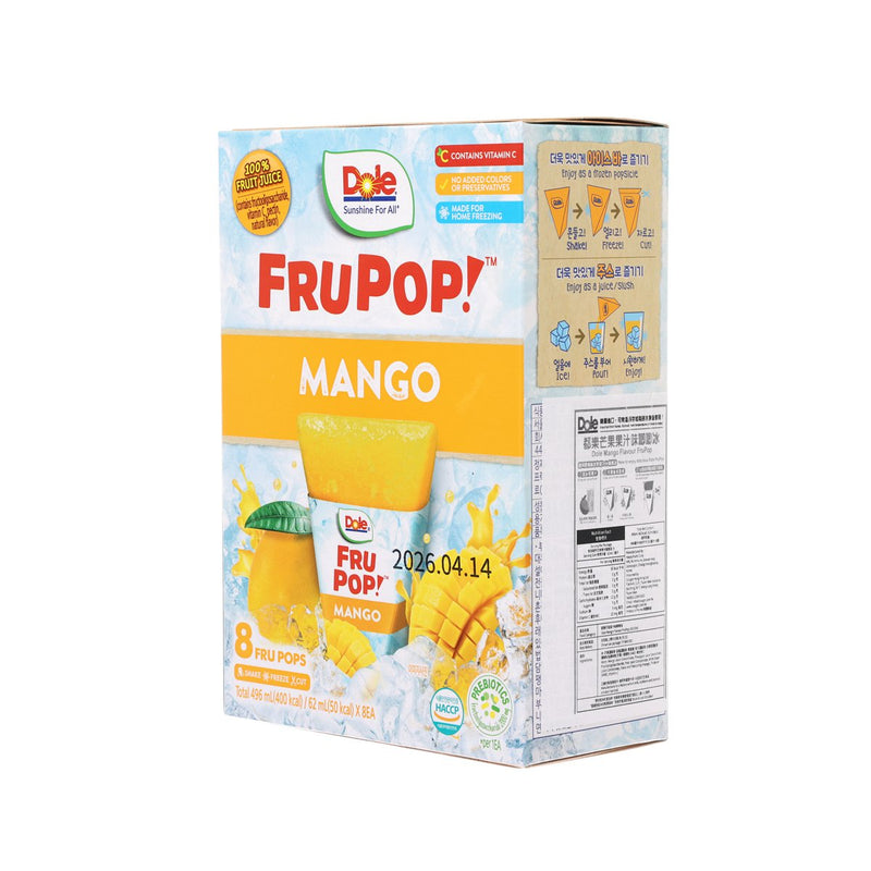 DOLE Mango Juice FruPop  (496mL)