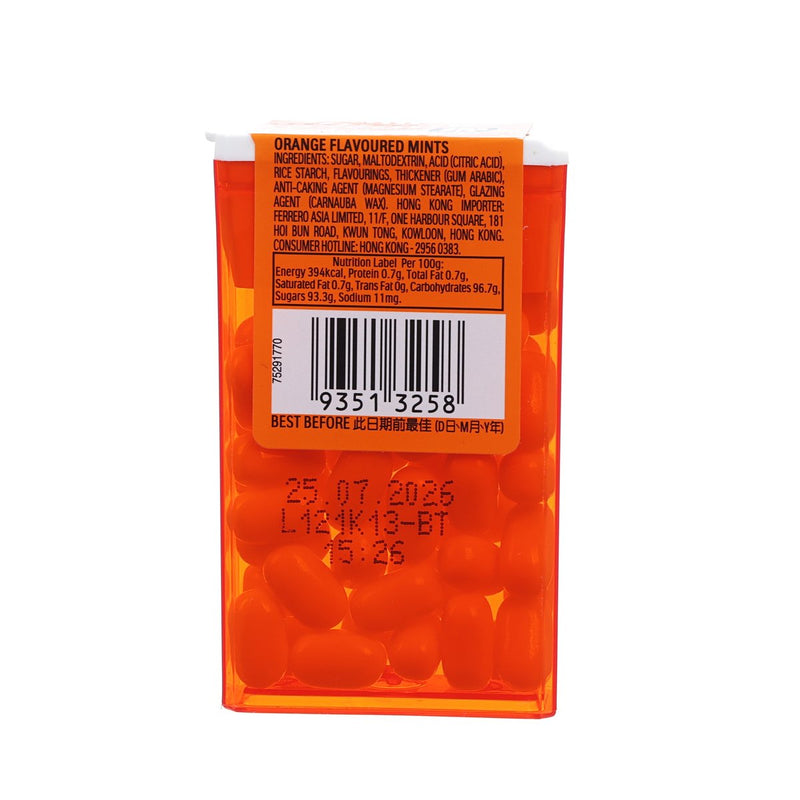 TIC TAC Orange Flavoured Mints  (24g)
