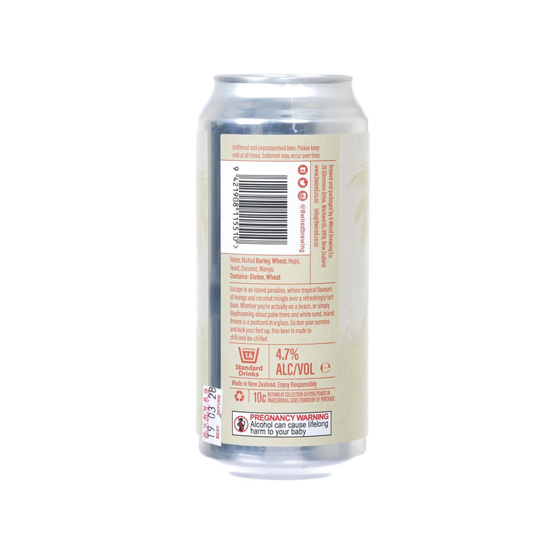 8 WIRED Island Breeze Coconut Mango Sour (Alc. 4.7%) [Can] (440mL)
