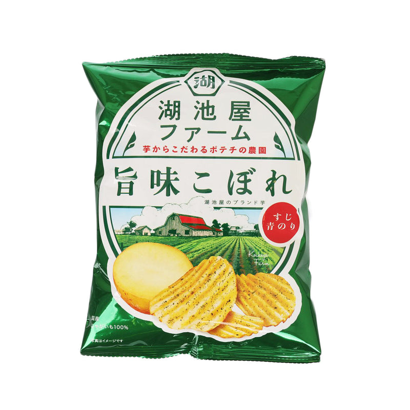 KOIKEYA Farm Potato Chip - Suji Aonori Seaweed  (55g)
