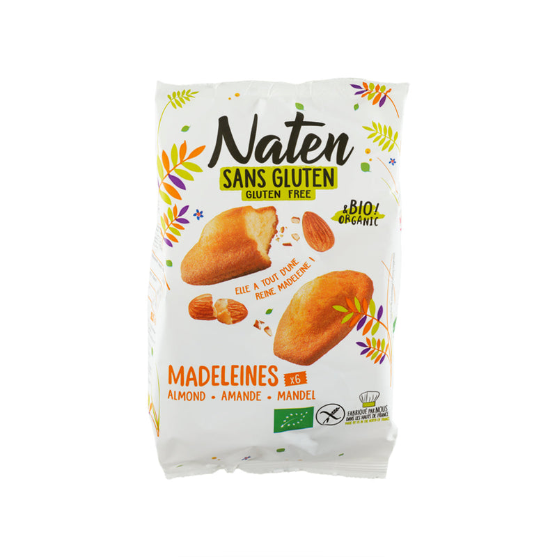 NATEN Organic Gluten-Free Almond Madeleines  (180g)