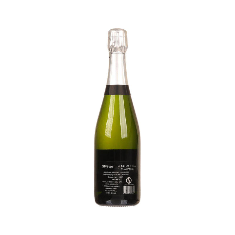 CITYSUPER Champagne H. Billiot Grand Cru Reserve NV (750mL)