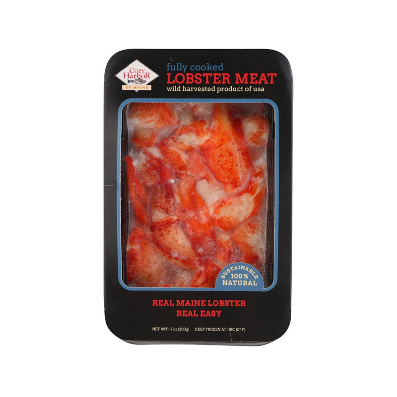 COZY HARBOR Maine Frozen Fully Cooked Lobster Meat  (200g)