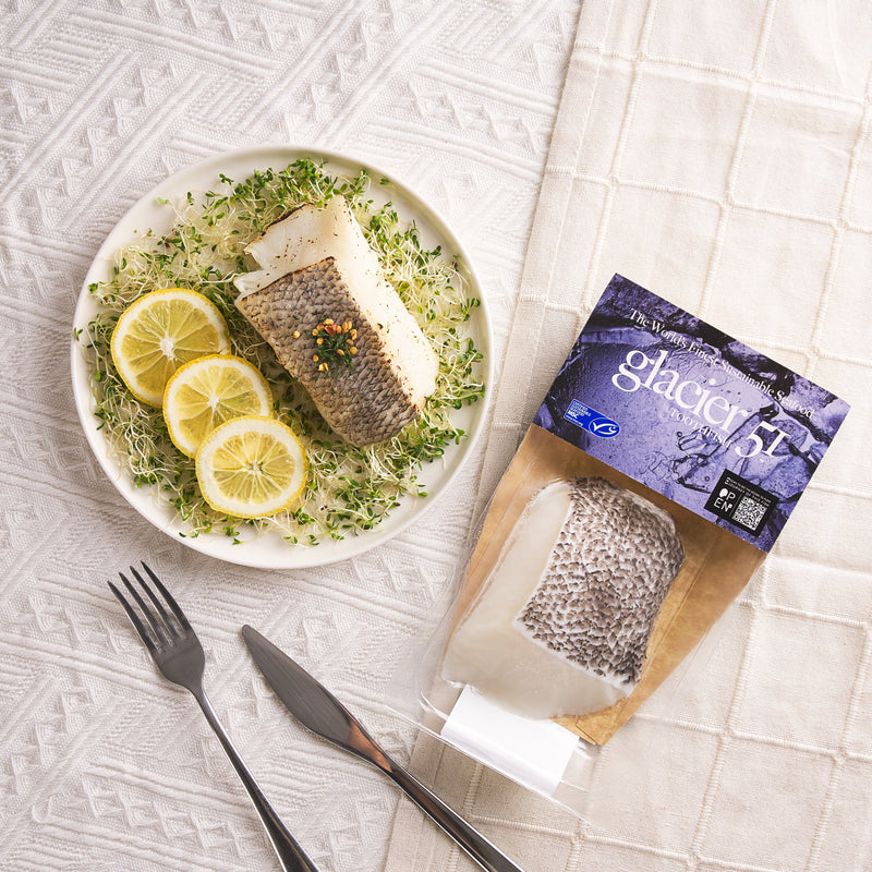 GLACIER 51 Australian Patagonian Toothfish Slice [Previously Frozen]  (300g)