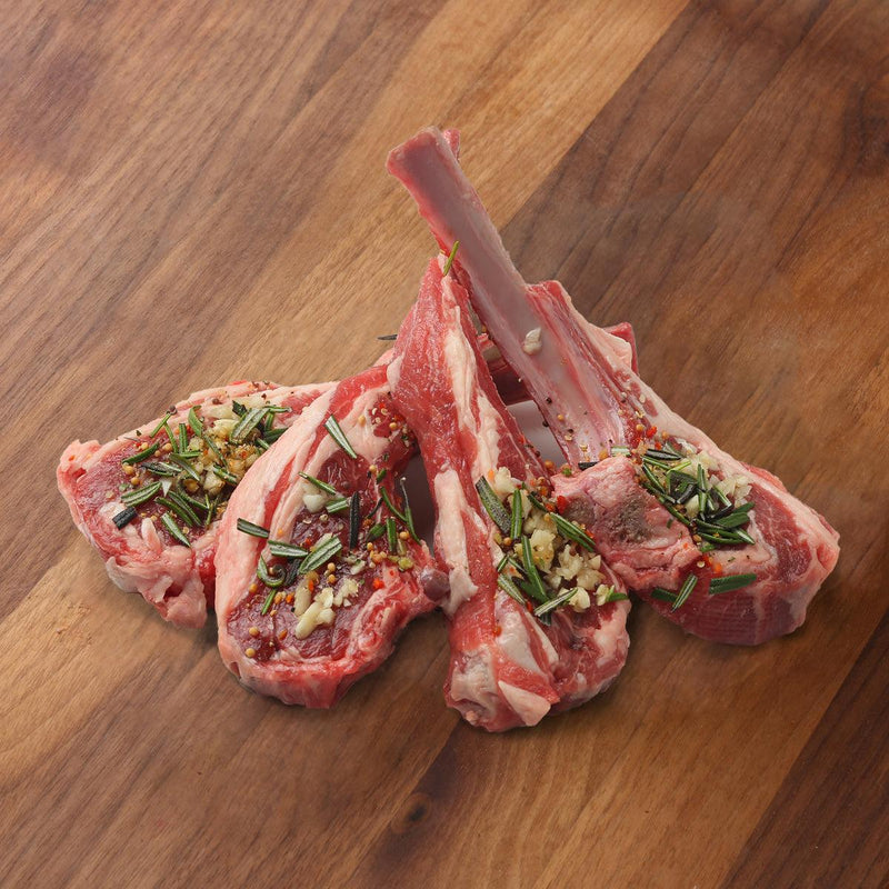 Spanish Iberico Lamb Rack Chop with Rosemary & Garlic  (200g)