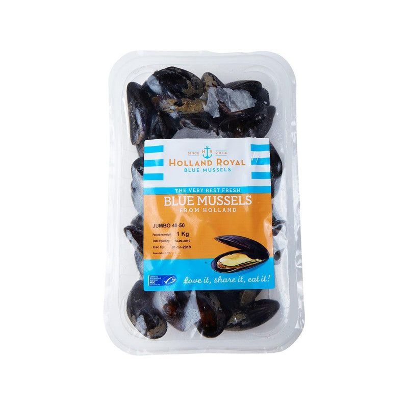 HOLLAND ROYAL Dutch Live Blue Mussel (Jumbo)  (1kg)