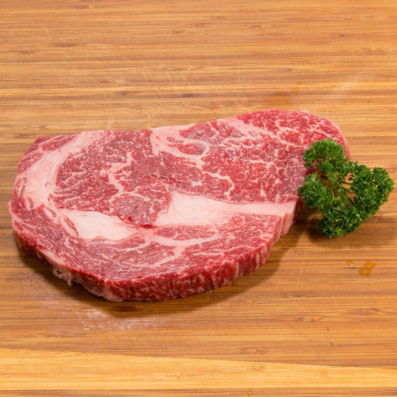 HOENGSEONG HANWOO Korea Hoengseong Chilled Grade 1++ Hanwoo Beef Rib Eye  (300g)