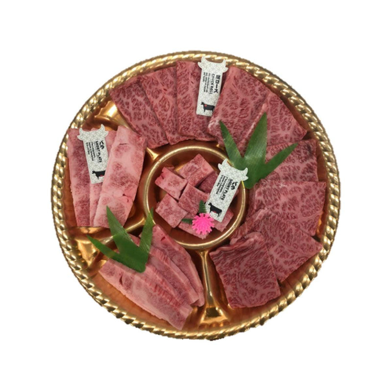 YAMAGATA GYU Japan Yamagata Premium Wagyu Beef Yakiniku Set  (1set)