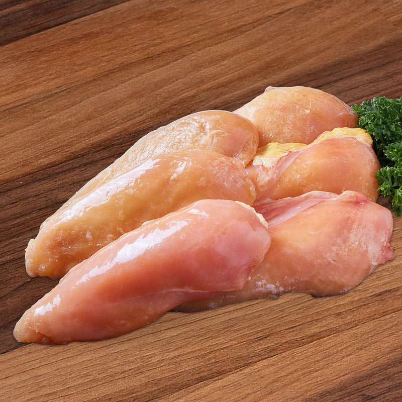 AKIKAWAFARM Japanese Frozen Natural Free Range Chicken Breast(Cut) - IQF [No Added Hormone]  (500g)