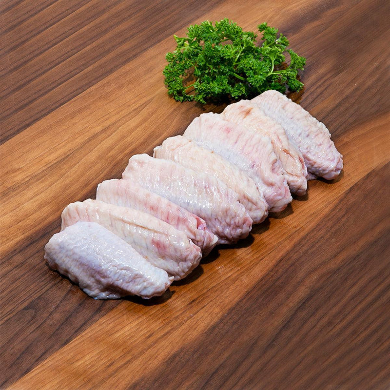 DAYLESFORD ORGANIC UK Organic Chicken Mid Joint Wing [Previously Frozen]  (1pack)
